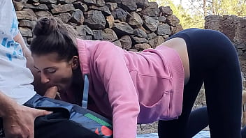 Outdoor Sex With 18yo Hot Brunette Teen Babe