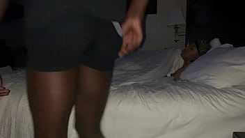 Ghetto Girl Rides Big Dick In Hotel