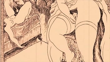 Vintage Erotic Drawing - cartoon, retro, animation, vintage, art, comic, drawing, illustration - Video 94175