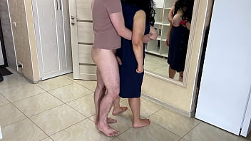 Bbw Gave Her Stepson To Touch Her Tits And Gave Her Ass For Anal Sex