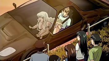 Hentai - Fucking In The Car With Public [uncensored] [subtitled]