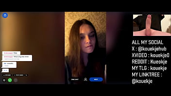 Cam Girl React To My Dick