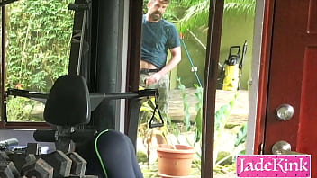 Daddy Took Me To Bedroom From Kitchen And Creampied My Wet Pussy