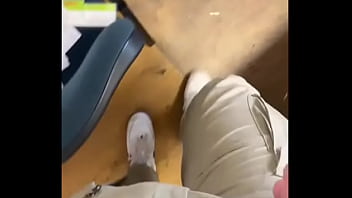 Zerschneiden Von Klamotten Und Wixxen Im Büro