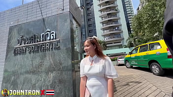 Johntronx - 18yo Chubby Thai Teen Lily Lets Me Creampie Her