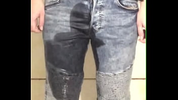 Male Pees His Pants