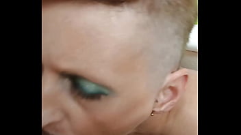 German Prostitute Whore Milf Sandra Gets Little Facefuck Deepthroat