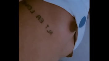 Showing My Small Breasts