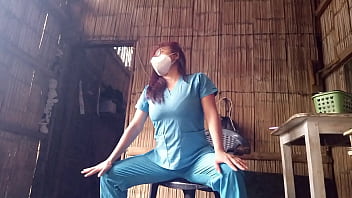 I Just Came Back From Work At The Hospital And I Have To Masturbate To Satisfy My Desire For Sex. Real Nurse Porn