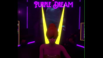 A Tinkerbell Cosplayer Taking Care Of You In The Purple Dream.