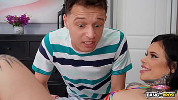 Bangbros - Cecelia Taylor Tries Cock For The First Time And She Can_t Get Enough Of It