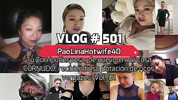 Paolinahotwife40 - Tu Esposa Se Prende Cuando La Trato Como La Puta Que Es, Cornudo... P-01