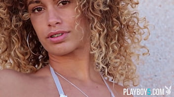 Spanish Latina Milf Babe Lorena De Felipe Balcony Striptease