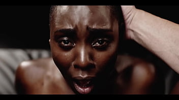 Extreme Interracial Cumflation - Sexy Black Girl Zaawaadi Filled With Loads Of Cum Inside Her Pussy