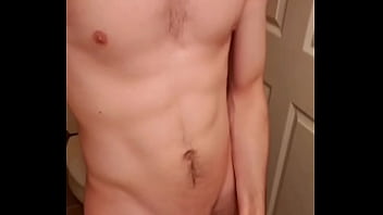 Stroking Cock In Bathroom During Get Together