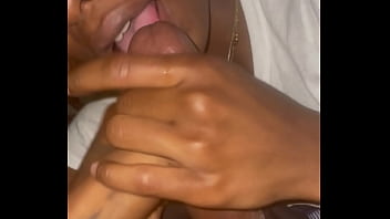 Step Cousin Licks The Cum Out My Dick