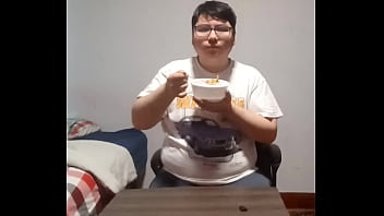 Fat Guy Eats Cereal