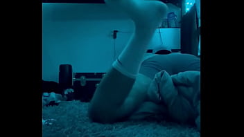 Hot Italian College Dl Stud Grinds In Roommate' Boxers And Socks