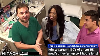 Freshman Gets Mandatory Hitachi Orgasm From Doctor-tampa - Misty Rockwell