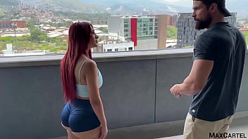 Fat Ass Redhead Gets A New Personal Trainer