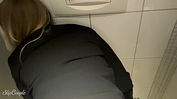 He Lets Me Suck His Cock In The Club Toilet And Fucks Me As A Reward :p So Many People Around!