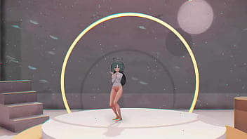 Blue Archive Yuuka Hentai Undress Dance Teddy Bear Playboy Girl Mmd 3d Clear Blue Hair (clip)