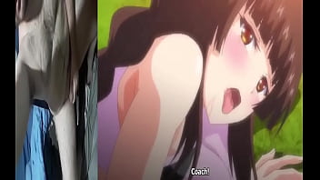 Hentai Threesome With A Blonde And Brunette Chicks With Big Boobs