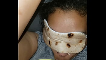 Blindfolded Mouth Fucking