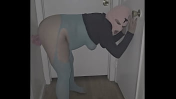 Wet Latina Burglar Takes Huge Pink Cock