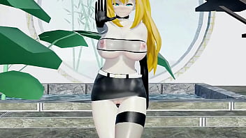 Mirai Akari Sex And Dance Cynical Night Plan Hentai Vtuber Girl Big Boobs Mmd 3d Orange Boots (clip)