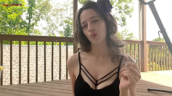 Sage Eldritch Cigarette Smoking In Red Lipstick