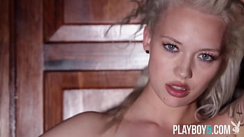 German Teen Blonde Lisa Modpali Goes Nude Together With Playboy