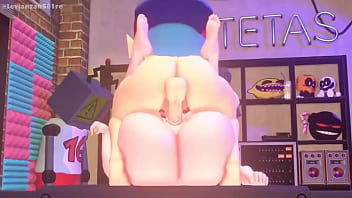 Boyfriend And Girlfriend From Friday Night Funkin, Mating Press Creampie