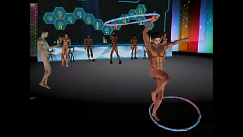 Naked Dancing In A Club