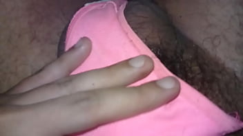 Mi Pija En Tanga Rosada. Pre Cum