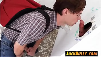 Sucking My Teacher' Cock At The Gloryhole-jockbully