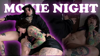 My Stepmother' Daughter Wants To Watch A Movie And I End Up Fucking Her Without A Condom