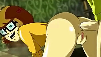 Velma _ Shaggy Rough Anal Creampie - Cartoon Porn Parody