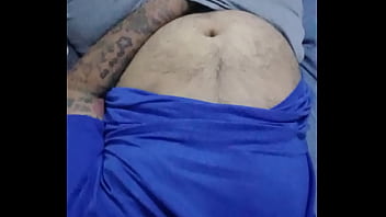 Vaibhav Rubs Himself Whilst Laying On His Bed _ Films It Upside Down