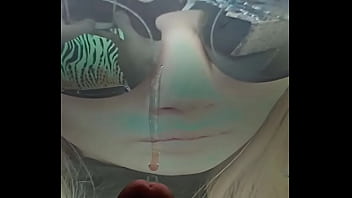 Cum Tribute On Hansy38 Glasses