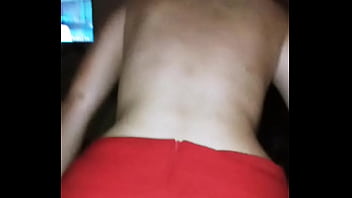 Cheyann Sits On Ray' Dick In Red Skirt