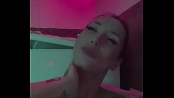 I Love To Caress Myself In The Bathroom Under The Neon Lights, Whoever Shares The Bath With Me Is Ready To Get Into A Dogg...