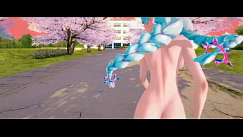 Kiana Kaslana Hentai Nude Dance Outside Honkai Impact Mmd 3d Blue Hair (clip)