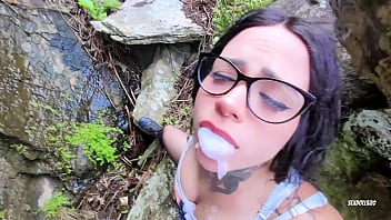 Lost Kitten Getting Milk From Stranger' Mouth