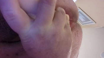 Self Fucking With Hand Dildo