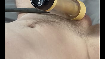 Cumming Twice With Male Pleasure Device