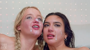 Hot Anal Piss _ Cum-swapping Threesome With Fuck-cunts Lena Coxx Chloe Chevlier - Used Hard By Dirty Old Man They Do Atm For Maximum Taste