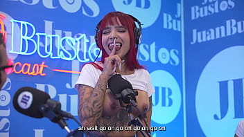 Tattooed Redhead Diavlolilith Kisses With Her Friend While Her Vagina Vibrates - Juan Bustos Podcast