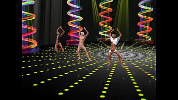 Friends Dancing Naked