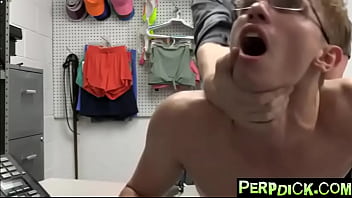 Straight Countryboy' First Gay Anal From A Hung Cop